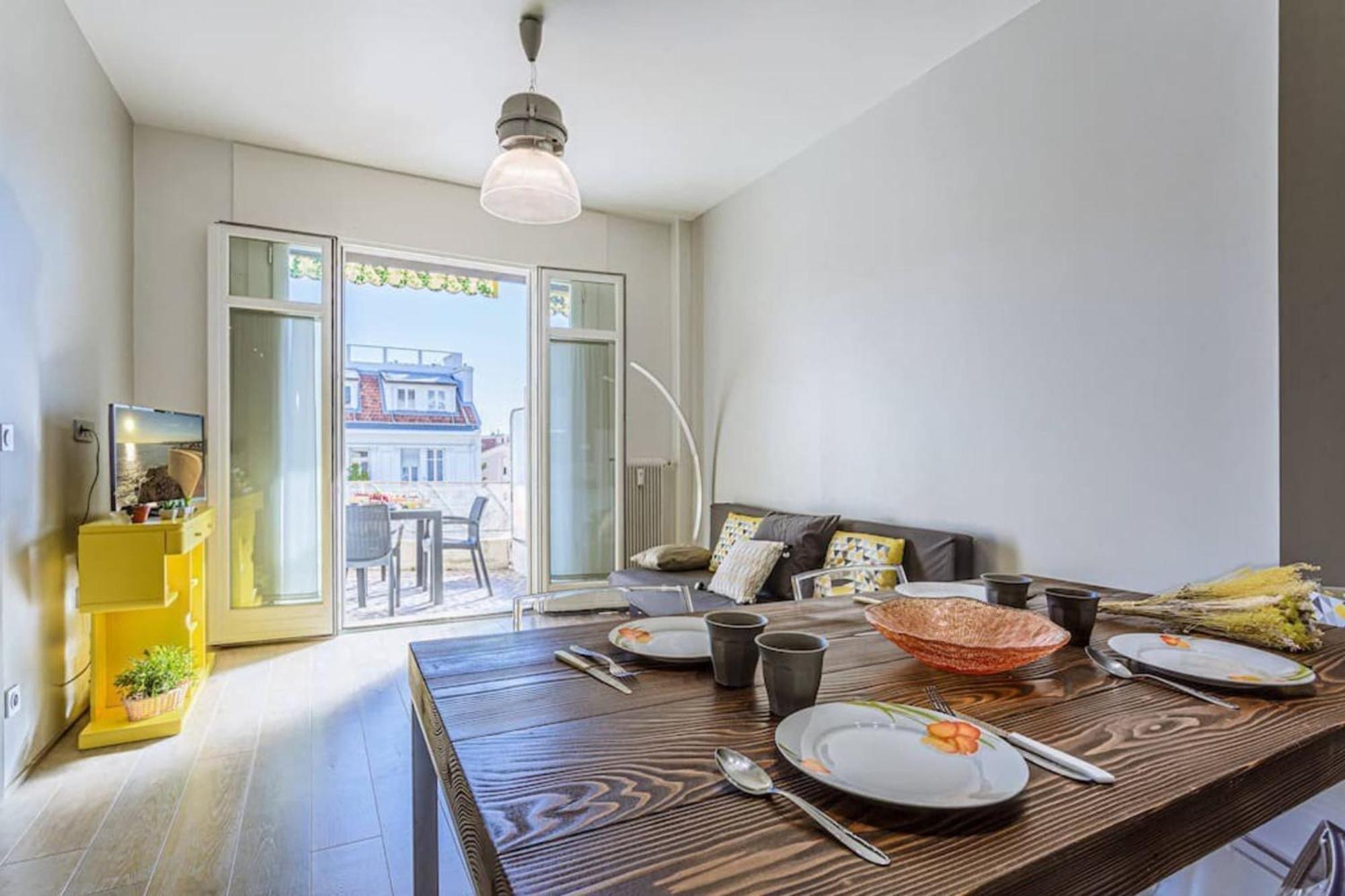 Fleurs 22 - City Center - Modern W Terrace Ніцца Екстер'єр фото